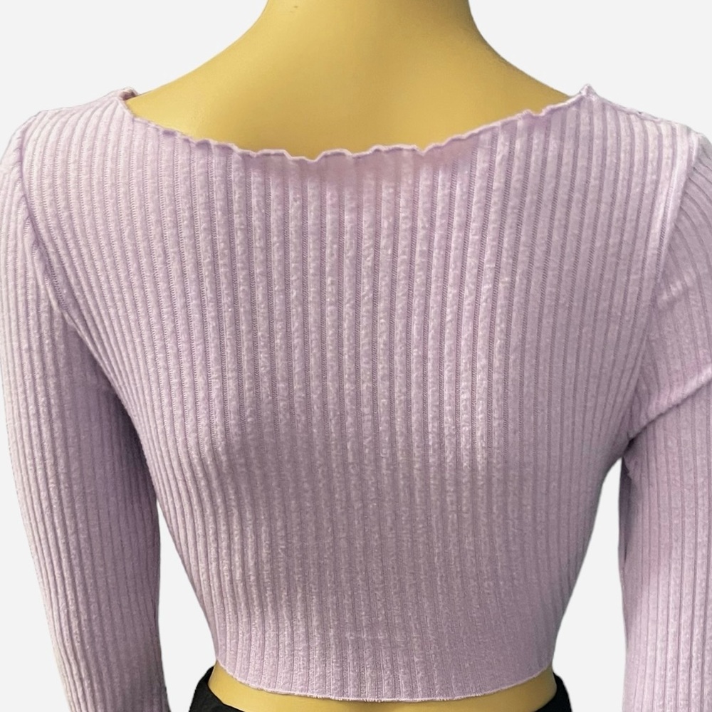 SHEIN Front Knot Rib Top - Picture 4 of 6